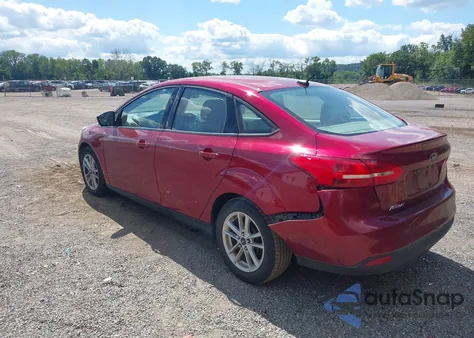 2017 Ford Focus Se z USA, uszkodzony, nr VIN 1FADP3F2XHL294837